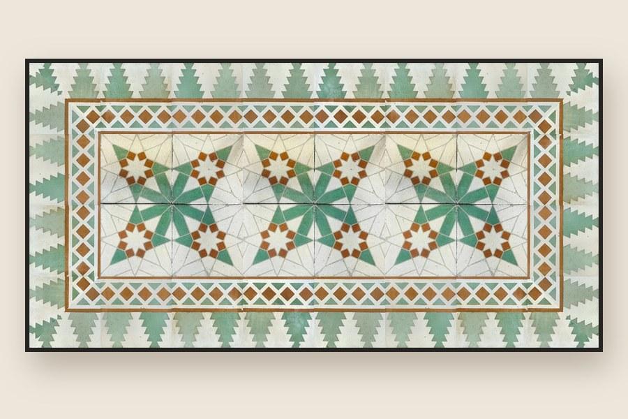 Mesa de hidráulico: Estrellas verdes