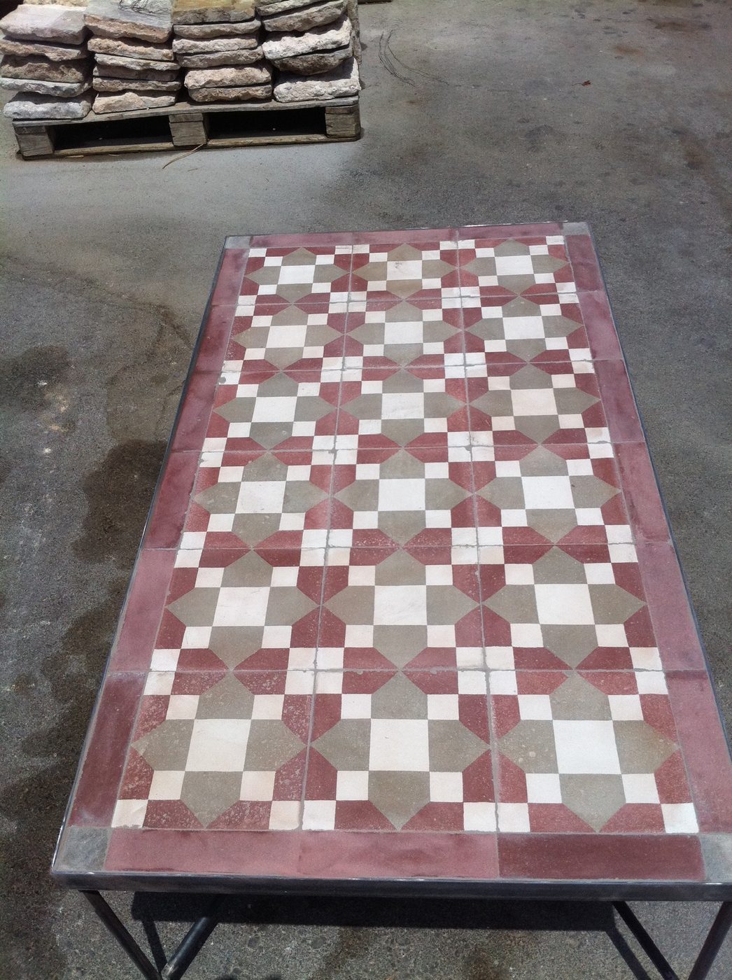 Mesa de hidráulico a medida realizada por AquaAntik